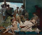Rupert Bunny Summer time oil painting on canvas